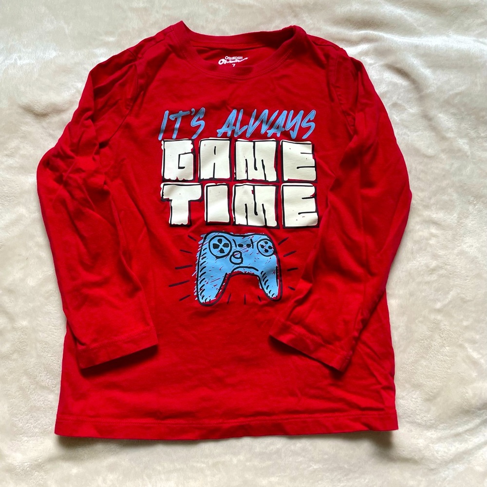 Game time long sleeves shirt